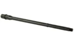 BALLISTIC BBL 308WIN 18" RIFLE BLK black angled side view with stepped contour and dark ends