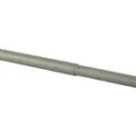 BALLISTIC BBL 6.5GREN 16" SPR MID gray angled side view with stepped profile and silver ends