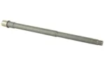 BALLISTIC BBL 6.5GREN 16" SPR MID gray angled side view with stepped profile and silver ends