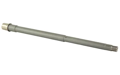 BALLISTIC BBL 6.5GREN 16" SPR MID gray angled side view with stepped profile and silver ends