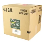 D-LEAD SURFACE CLEANER 4-1 GAL BTLS, angled view of tan cardboard shipping box