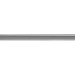 BALLISTIC BBL 10-22 STD 16.1 STFLT silver barrel, side view with straight fluting