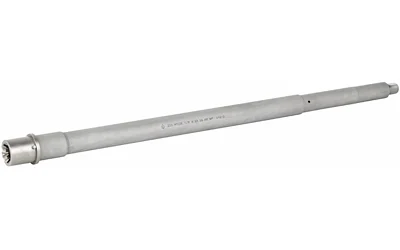 BALLISTIC BBL 223WYLDE 18 OPS 12 PR silver barrel, side view with threaded end