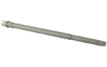 BALLISTIC BBL 6MM ARC 18 SPR gray barrel, side view with stepped profile and threaded end