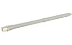 BALLISTIC BBL 223WYLDE 16 MID TAC, silver barrel in side view with stepped profile