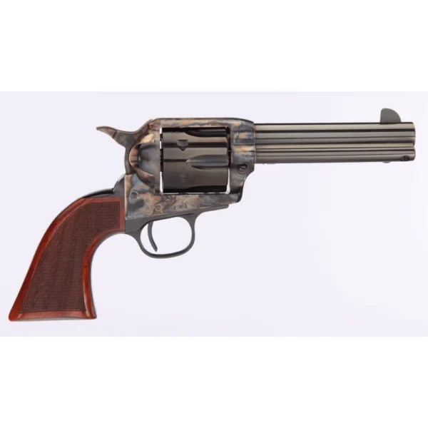 Taylor's & Company Firearms Taylors & Company Runnin Iron Handgun .45 Colt 6rd Capacity 4.75" Barrel Black with Walnut