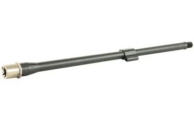 BALLISTIC BBL 5.56 16 HANSON W/LPGB, black side view with silver barrel extension and gas block