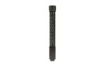 BALLISTIC BBL FOR GLK 17 TD SFLT BLK, black vertical view with threaded muzzle and spiral fluting