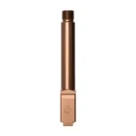 BALLISTIC BBL FOR GLK 19 G3-5 TD CPR, copper vertical view with threaded muzzle and squared chamber