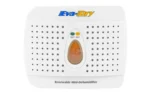 EVA-DRY RENEWABLE MINI DEHUM white, front view with vent holes and orange indicator window
