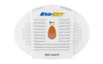 EVA-DRY HI CAP RENEWABLE DEHUM white, front view with vents and orange indicator window