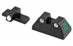 Meprolight MEPROLT TD HK USP CMPT G/G HK701973, black front and rear sights with white dots