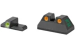 Meprolight MEPROLT TD H&K USP Compact sight set with green front dot and orange rear dots