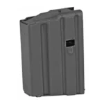 Ammunition Storage Components MAG ASC AR223 gray magazine, angled front and side view