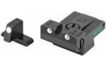 Meprolight MEPROLT TD HK USP FULL/TACT ADJ sights, black front and adjustable rear with white dots