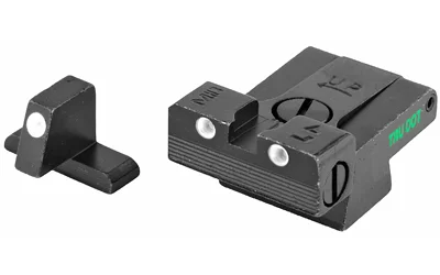 Meprolight MEPROLT TD HK USP FULL/TACT ADJ sights, black front and adjustable rear with white dots