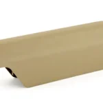 MAGPUL AK 0.75-inch CHEEK RISER FDE tan cheek riser in angled side view