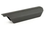 Magpul AK 0.25-inch Cheek Riser black, angled side view with smooth raised top