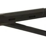 MAGPUL MOE AK Stock, black right-side view with triangular brace and textured buttpad