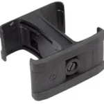 Magpul Maglink black angled view with twin magazine clamps and central screw