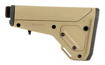 primary-17583 MAGPUL UBR Gen 2 adjustable stock in flat dark earth, right-side view with black buttpad