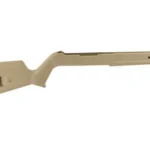 MAGPUL HUNTER X-22 FDE right-side stock with black buttpad and fore-end slots