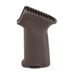 MAGPUL MOE AK 47 GRIP plum angled side view with textured panels