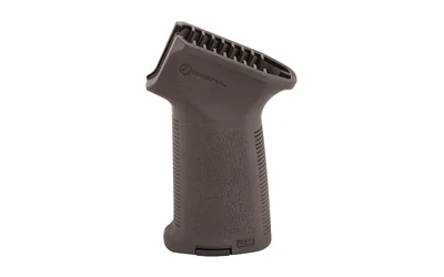 primary-17587 MAGPUL MOE AK 47 GRIP plum angled side view with textured panels