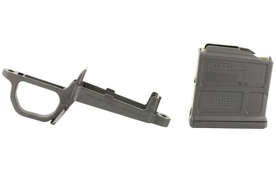 primary-17598 MAGPUL HUNTER 700 SA MAG WELL BLK black trigger guard and mag well with detached magazine