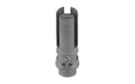 B&T ROTEX-SF ASLT OPN TINE 7.62 gray cylindrical device with open tines, front angled view