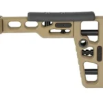 SAMSON SAS K STK FDE right-side view with black cheek pad, hinge and skeletonized frame