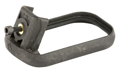 primary-17659 MAGPUL GL ENHNC MAG WELL FOR G17GEN4 black, angled underside view with mounting screw