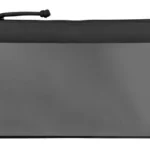 MAGPUL DAKA WINDOW POUCH MEDIUM black, front view with translucent panel, zipper and corner eyelets