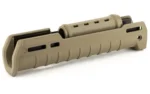 MAGPUL ZHUKOV-U HG handguard, flat dark earth angled side view with vent slots