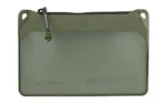 Magpul DAKA Window Pouch Small, ODG front view with translucent window and zip closure