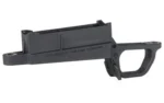 MAGPUL HUNTER 700L MAG WELL MAGNUM black magazine well, angled side view with trigger guard
