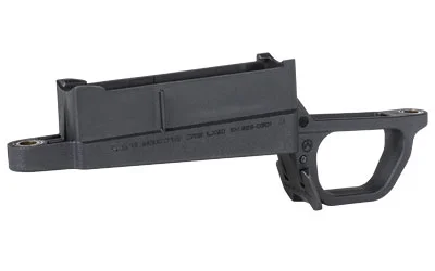 primary-17669 MAGPUL HUNTER 700L MAG WELL MAGNUM black magazine well, angled side view with trigger guard