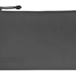 MAGPUL DAKA Pouch Medium black front view with rectangular body, zipper and reinforced corner holes