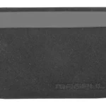 MAGPUL DAKA Essential Wallet, black front view with gray card slot and rounded corners