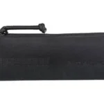 MAGPUL DAKA Suppressor Pouch Small, black top view with zipper and four corner holes