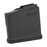MAGPUL PMAG 5 AC L AICS magazine, black front-left view with wide baseplate
