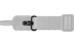 MAGPUL M-LOK GI Sling Swivel, black loop and mount shown attached to a grey sling