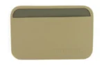 MAGPUL DAKA ESSENTIAL WALLET, flat dark earth front view with dark card slot