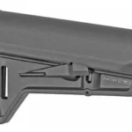 MAGPUL MOE SL-K stock, black, right-side view with adjustment lever and textured buttpad