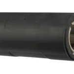 Magpul Suppressor Cover black cylindrical cover, angled view with open end and internal insert