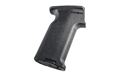 primary-17696 Magpul MOE-K2 AK Grip black pistol grip, angled side view with textured surface
