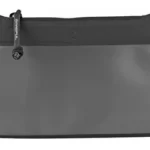 MAGPUL DAKA WINDOW POUCH SMALL black, front view with translucent window and zipper
