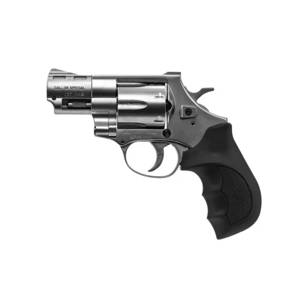 EAA - European American Armory Corp EAA Weihrauch Windicator Handgun .357 Mag 6rd Capacity 2" Barrel Nickel w/Black Grip