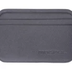 MAGPUL DAKA EVERYDAY WALLET, front view in grey with rounded corners and embossed logo