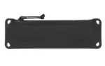 Magpul DAKA Pouch Suppressor Medium, black front view with zipper and corner attachment holes